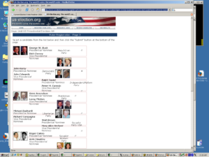 us-election.com ballot garbled in mozilla