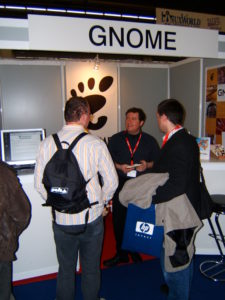 Zoltan at GNOME LWE